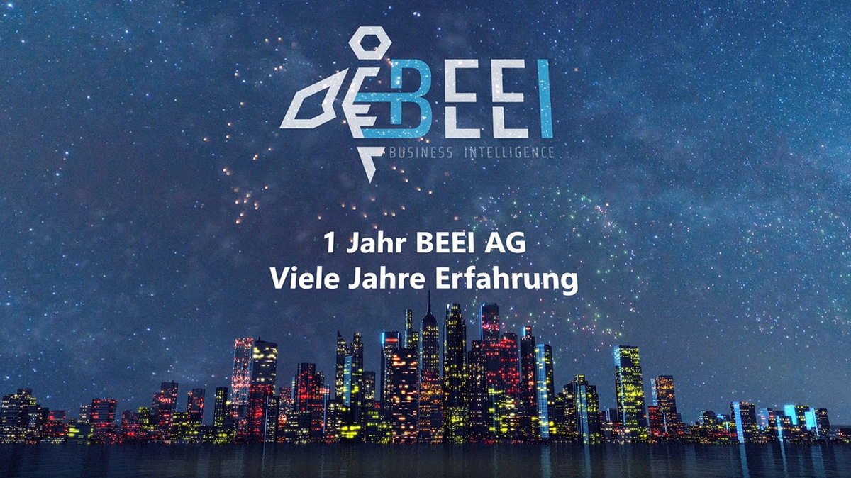 1 Jahr BEEI AG, Business Intelligence, in Neuenhof